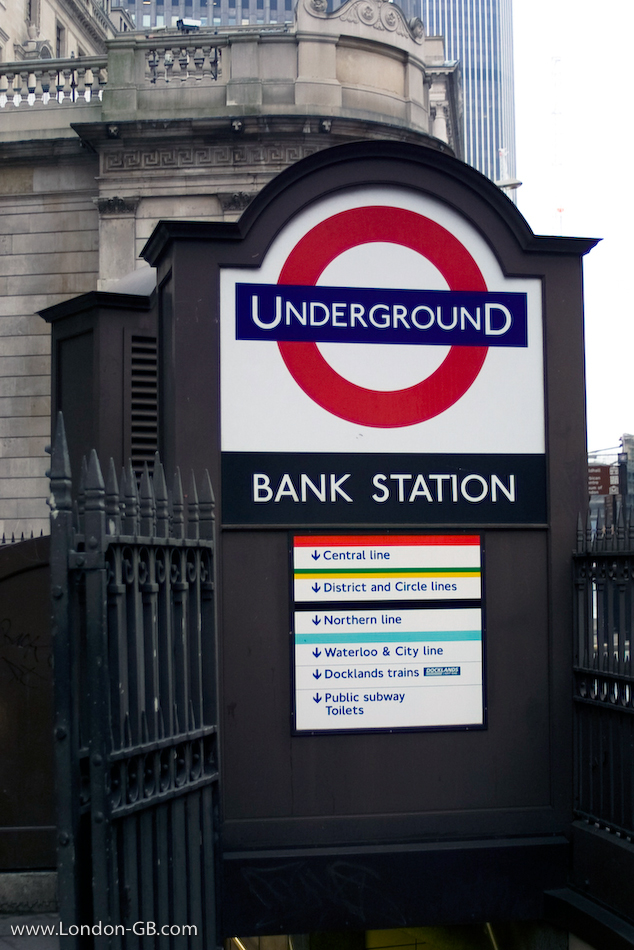 bank underground, London
