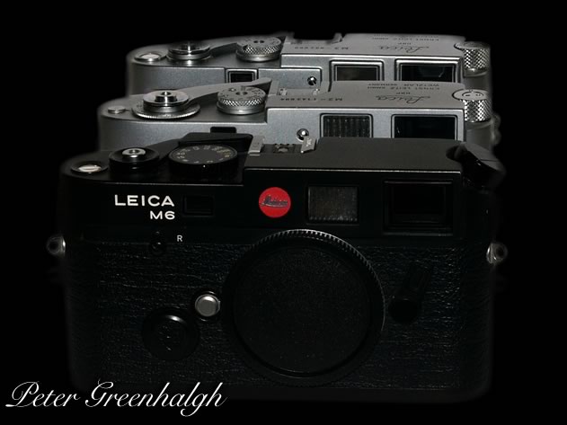 Leica M6, M2, M3